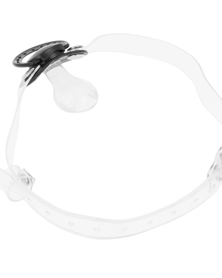 Mordaça chupete transparente da OHMAMA FETISH