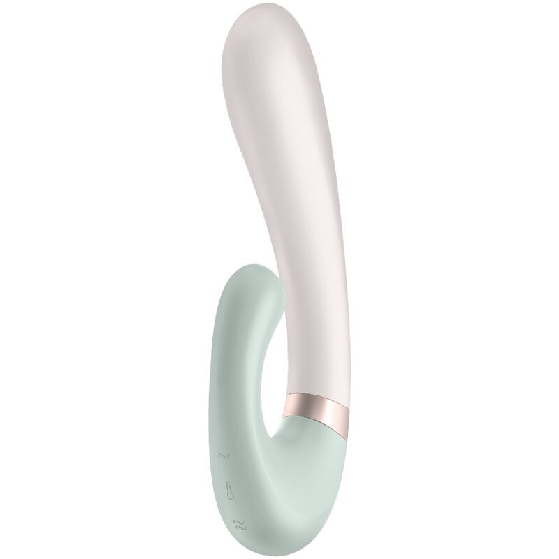 SATISFYER - HEAT WAVE VIBRADOR APP BLANCO - BLANCO