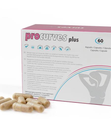 Procurves Plus – Complemento alimenticio para aumentar el pecho de forma natural
