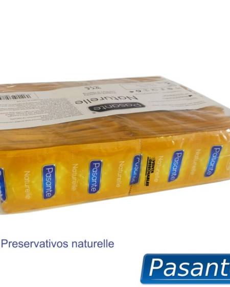 PASANTE - PRESERVATIVOS NATURELLE BOLSA 144 UNIDADES