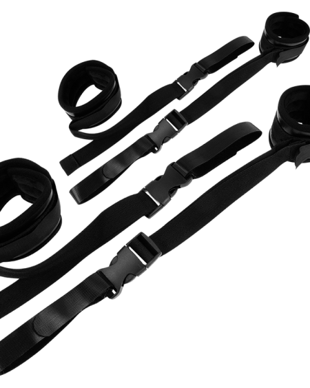 Algemas de Restrição Nylon e Velcro da Ohmama Fetish