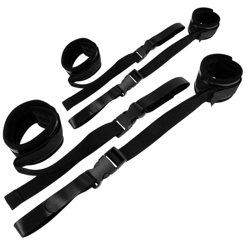 Algemas de Restrição Nylon e Velcro da Ohmama Fetish