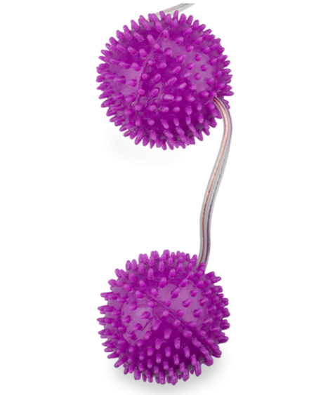 BAILE - A DEEPLY PLEASURE BOLAS TEXTURADAS MORADO 3.60 CM