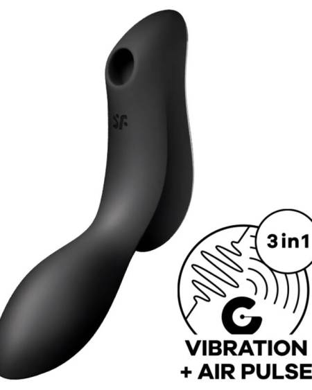 Satisfyer Curvy Trinity 2 Estimulador e Vibrador Roxo