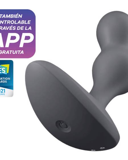 Satisfyer Deep Diver Plug Vibrador App Cinza
