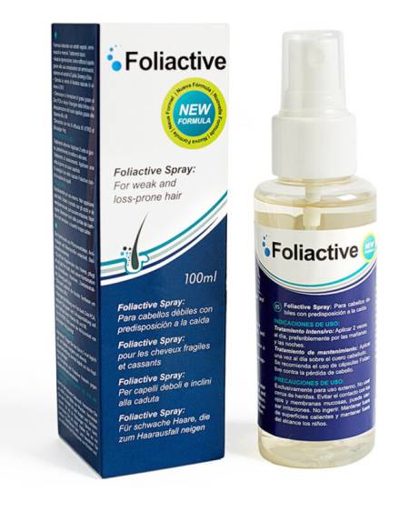 Foliactive Spray para evitar a queda do cabelo