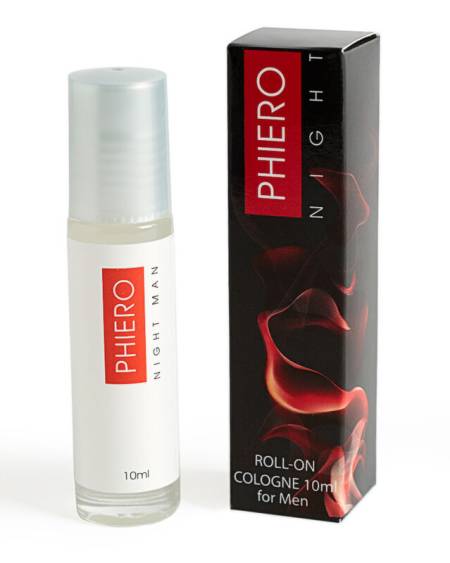Perfume Phiero Night Man com feromonas para homem roll-on