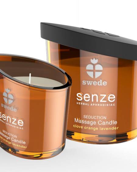 SWEDE - SENZE SEDUCTION VELA MASAJE - CLAVO, NARANJA, LAVANDA