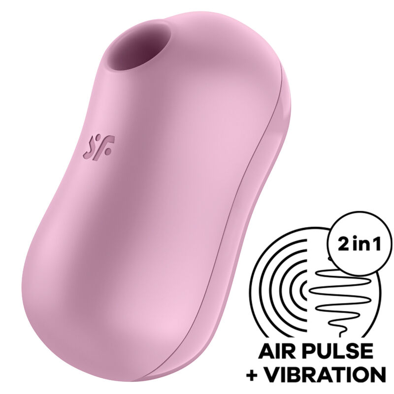 Satisfyer Cotton Candy Estimulador e Vibrador Lilás