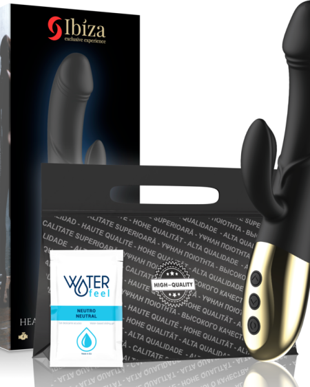 IBIZA - POTENTE VIBRADOR ANATÓMICO CON RABBIT