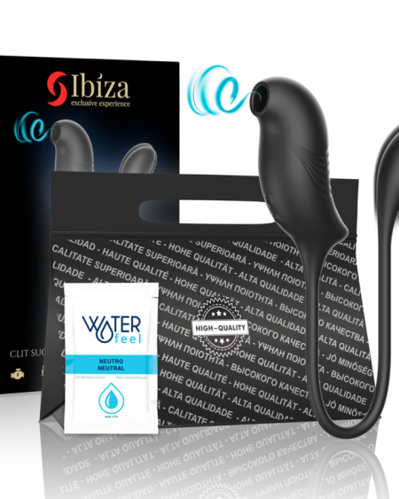 IBIZA - ESTIMULADOR CON SUCCIONADOR MAGIC CLÍTORIS Y VIBRACIÓN