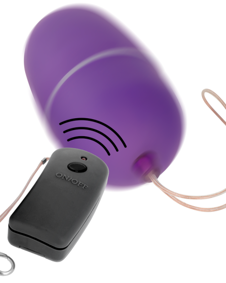 ONLINE - HUEVO VIBRADOR CON MANDO CONTROL REMOTO LILA
