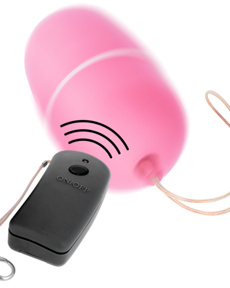 ONLINE - HUEVO VIBRADOR CON MANDO CONTROL REMOTO ROSA