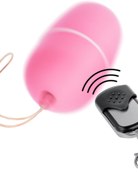 ONLINE - HUEVO VIBRADOR CONTROL REMOTO M ROSA