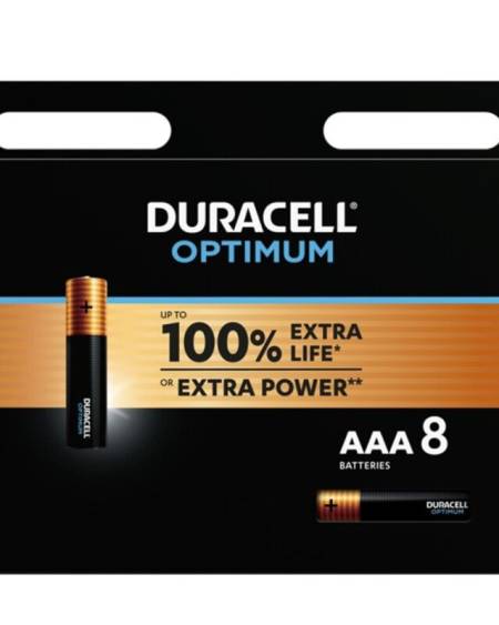 DURACELL - OPTIMUM PILA ALCALINA AAA LR03 BLISTER*8