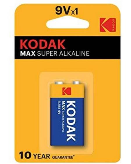 KODAK - MAX PILA ALCALINA 9V LR61 BLISTER