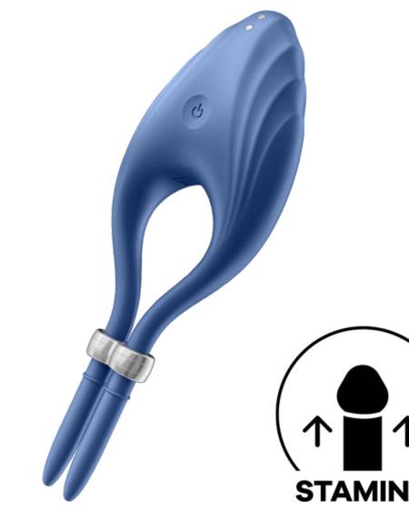Satisfyer Duelist Anel Vibrador Cinza