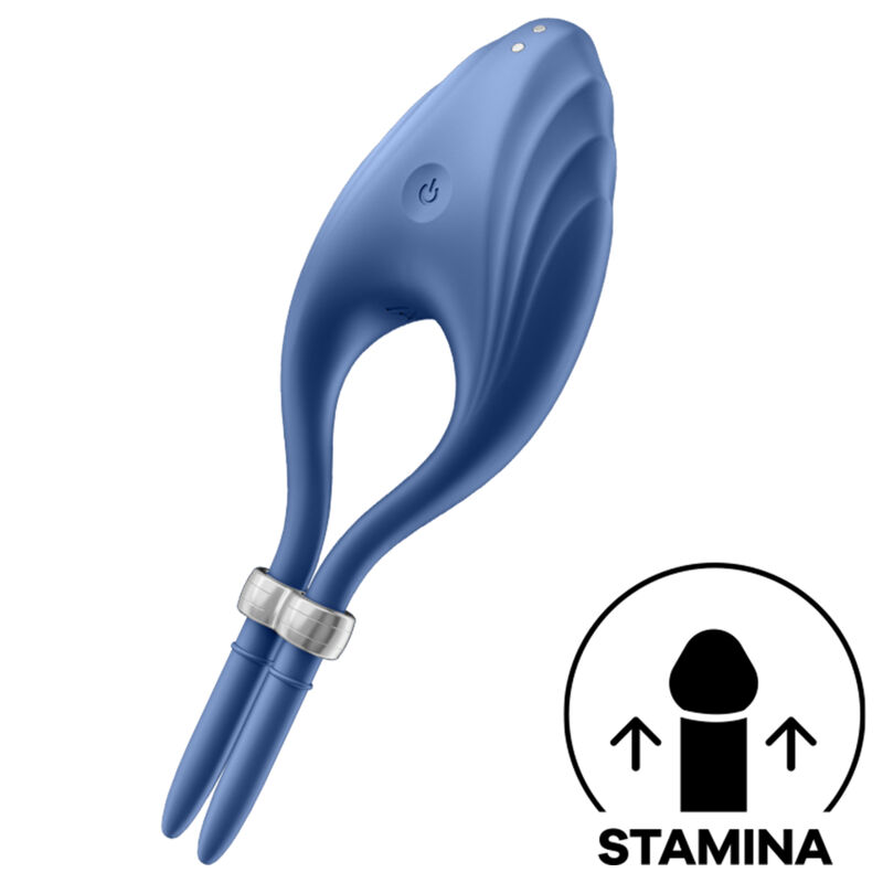 Satisfyer Duelist Anel Vibrador Cinza