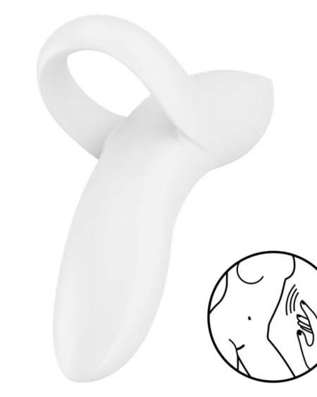 Satisfyer Bold Lover DEDAL VIBRADOR BRANCO