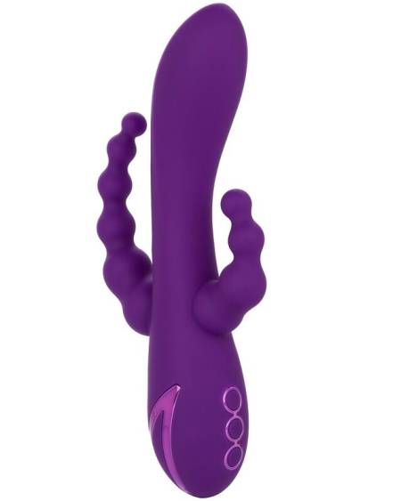 Massajador Long Beach Bootylicious Purple da CALEXOTICS