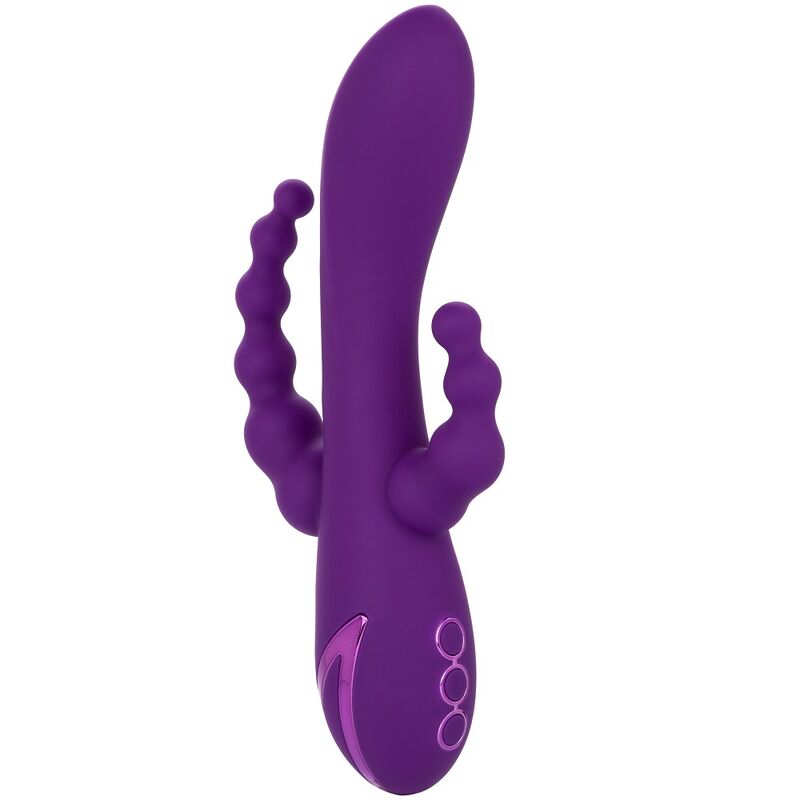 Massajador Long Beach Bootylicious Purple da CALEXOTICS