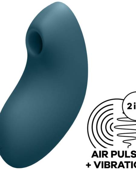 Satisfyer Vulva Lover 2 Estimulador e Vibrador - Azul