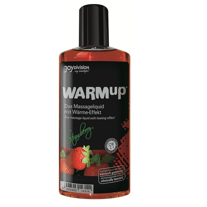 Óleo de Massagem WARMup Morango 150ml