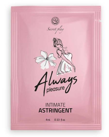 Saqueta de 4 ml do astringente íntimo Always Virgin da SECRETPLAY