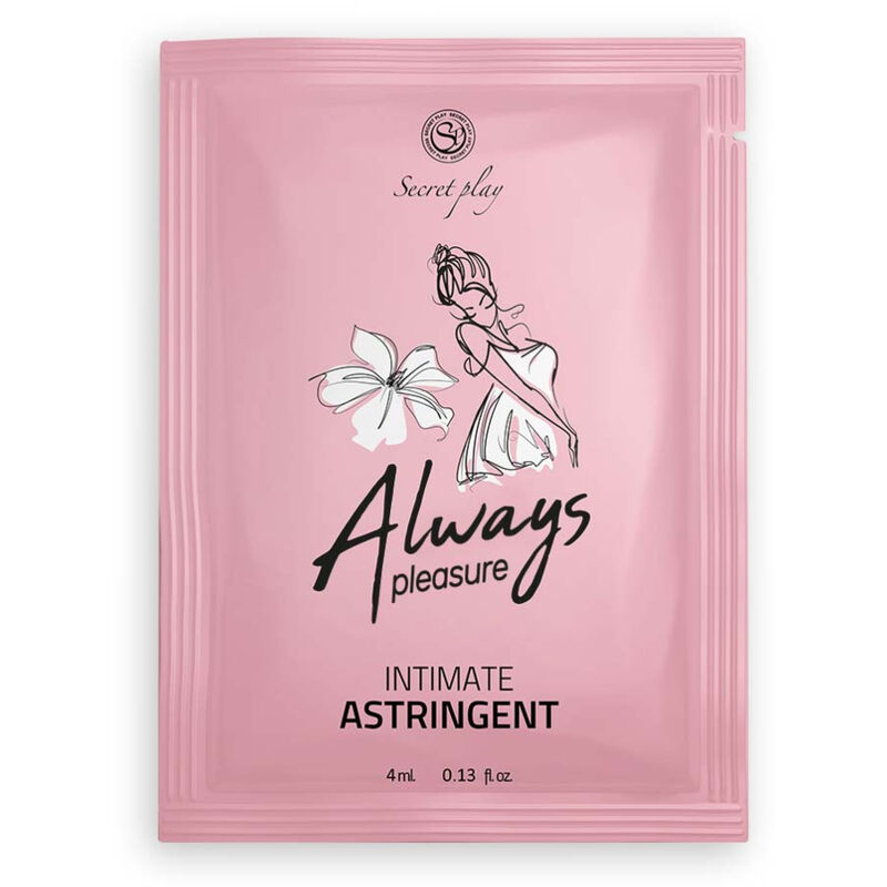 Saqueta de 4 ml do astringente íntimo Always Virgin da SECRETPLAY