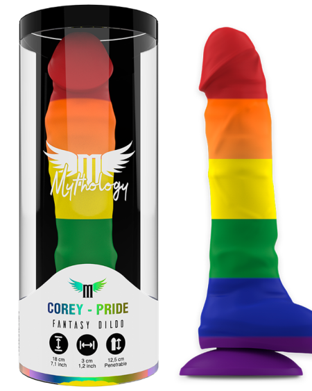 MYTHOLOGY - COREY PRIDE DILDO M