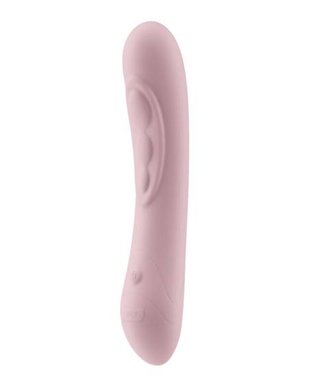 Vibrador de ponto G KIIROO Pearl 3, com forma curva e placas sensíveis ao toque