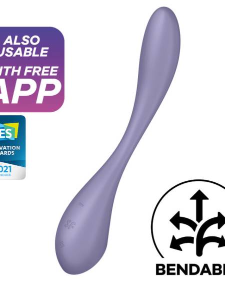 Vibrador Satisfyer G-Spot Flex 5 em azul