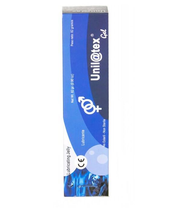 Bandeiras do Lubricante Gel UNILATEX 82 g