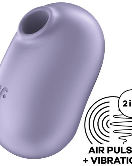 Satisfyer Pro To Go 2 Estimulador e Vibrador Dobre Bege
