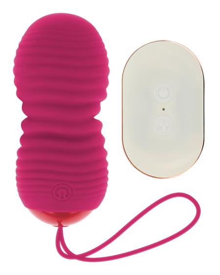 OHMAMA - HUEVO CONTROL REMOTO 7 MODOS UP AND DOWN ROSA
