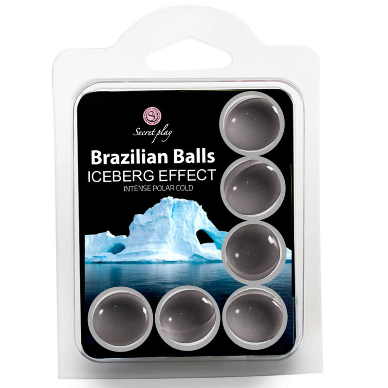 Set de 6 bolas brasileiras efeito iceberg da SECRETPLAY