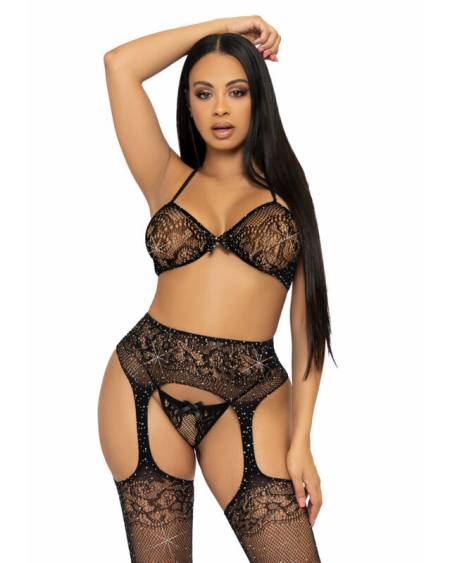 Conjunto três peças Leg Avenue