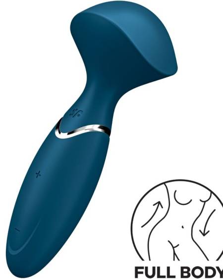 Vibrador Mini Wand-er da Satisfyer em gris