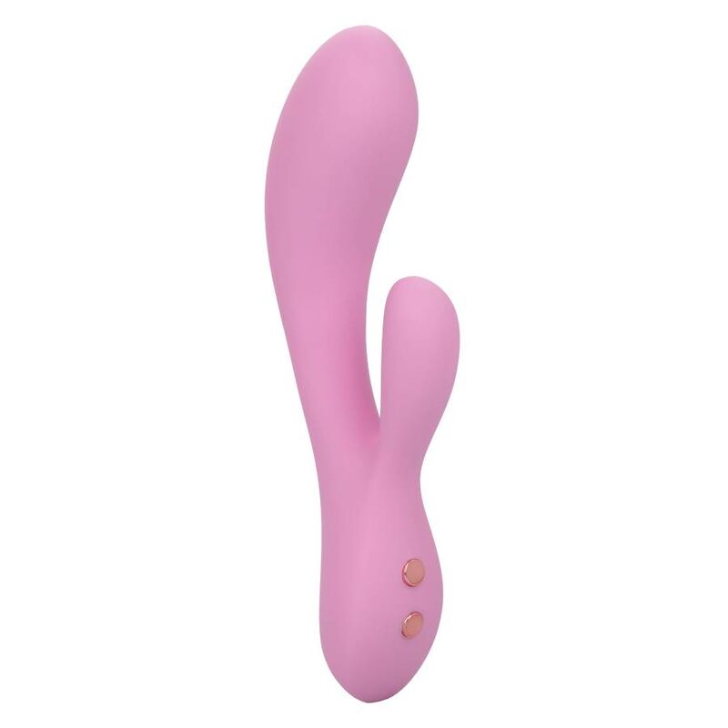 Massajador dual Zoie Rosa da CALEXOTICS