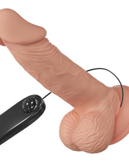 Vibrador Beautiful Encounter Zebulon de 19.4 cm Natural
