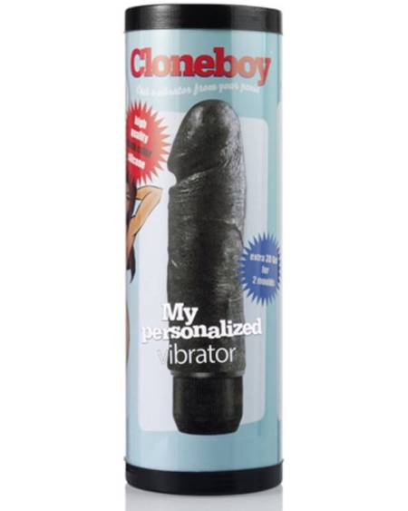 Kit Clonador de Pénis com Vibração Preto - Cloneboy