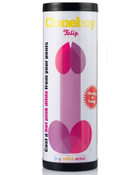 Dildo Tulip Rosa Intenso da Cloneboy