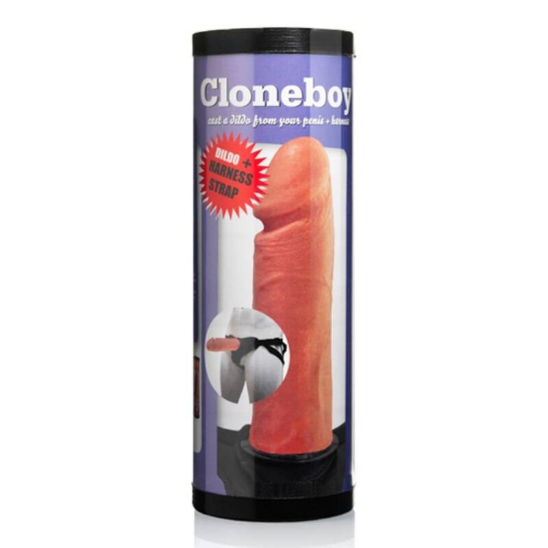 Dildo e Arnês Strap Cloneboy