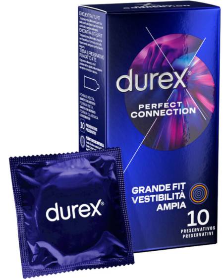 DUREX - PERFECT CONNECTION EXTRA LUBRICACION SILICONA 10 UNIDADES