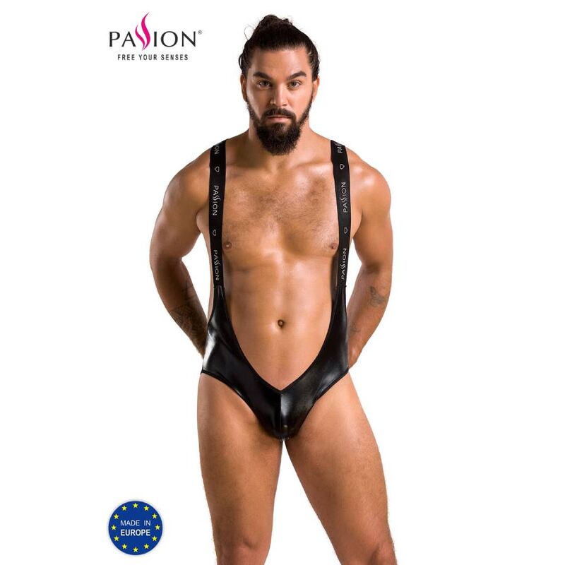 PASSION - 027 BODY BRUNO NEGRO S/M - L/XL