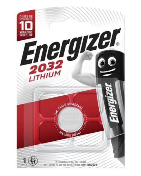 ENERGIZER - PILA BOTON LITIO CR2032 3V BLISTER*1