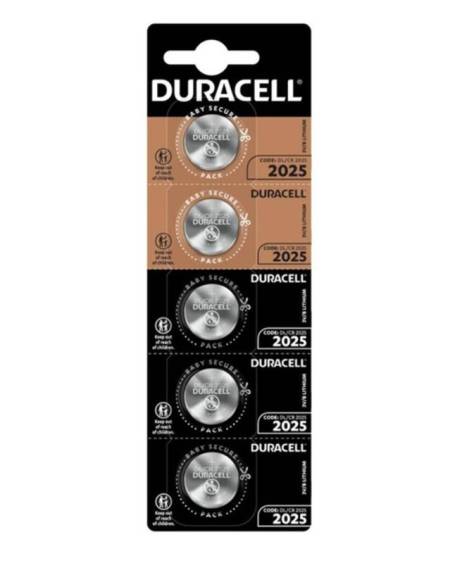 Pilha Botão Lítio CR2025 Duracell