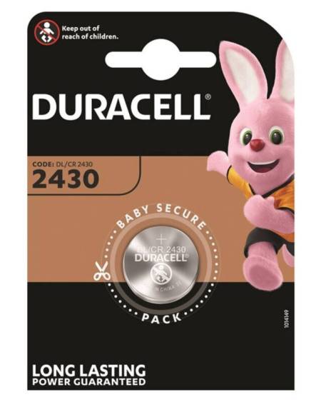 Pilha botão lítio CR2430 da Duracell