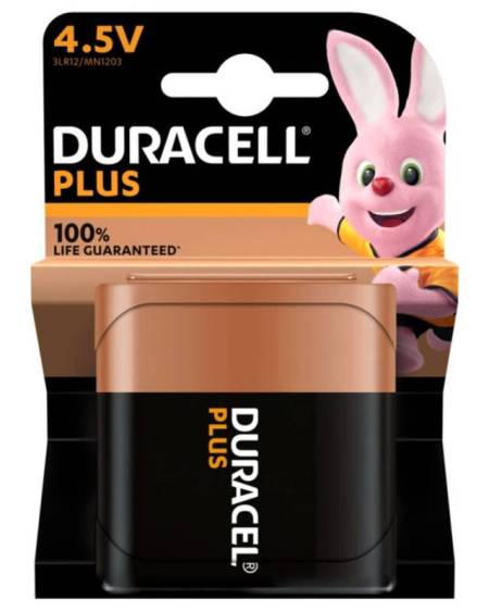 Pilhas alcalinas Duracell PLUS POWER 4,5V 3LR12