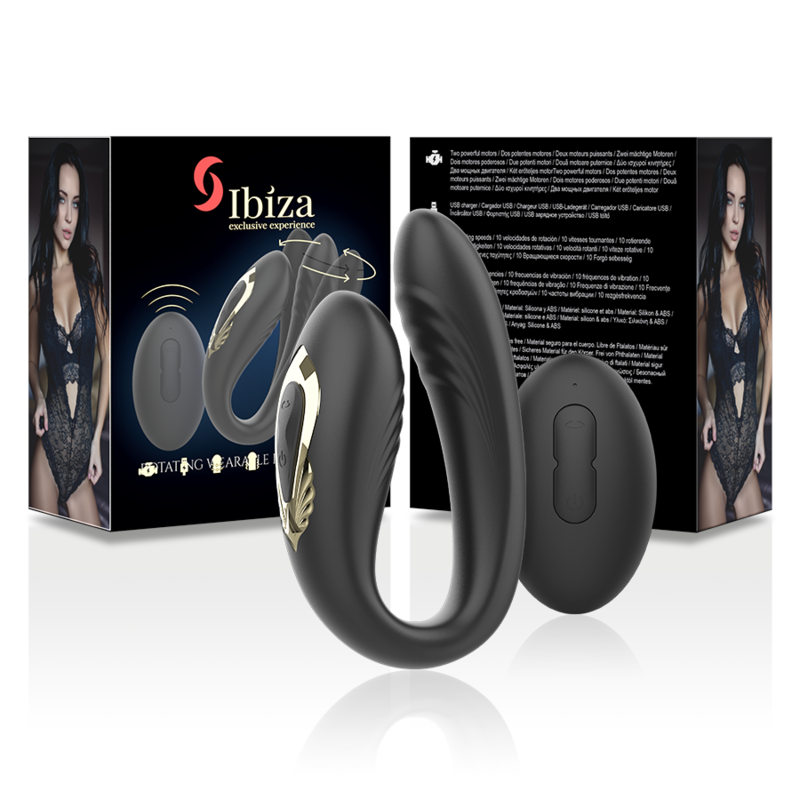 IBIZA - PINZA CON ROTACIÓN Y VIBRACIÓN CONTROL REMOTO